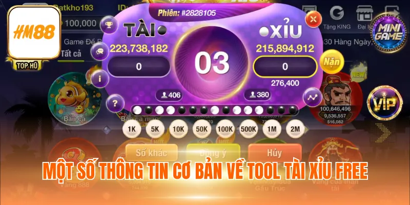 Một số thông tin cơ bản về tool tài xỉu Free